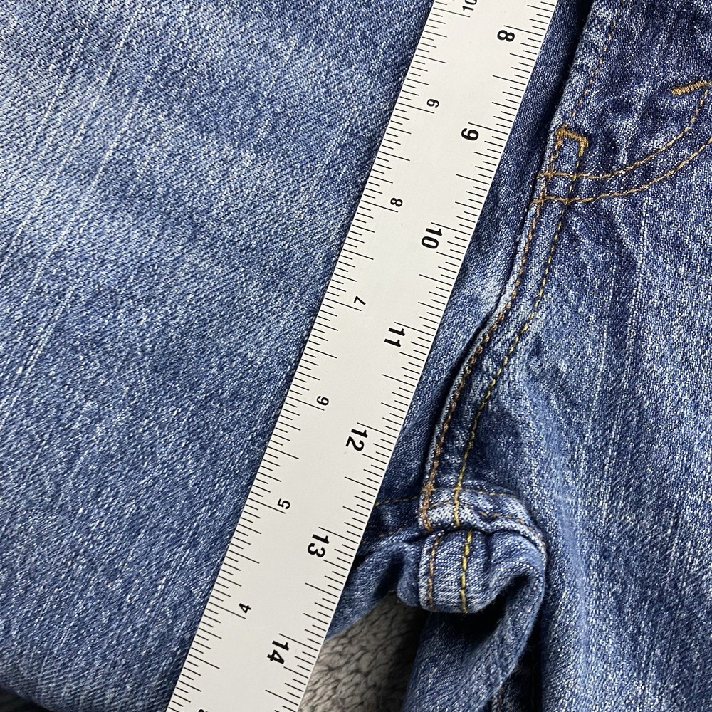 Levis 569 Loose Straight Jeans Mens 38x29 Blue Mid Rise Medium Wash - Picture 8 of 16